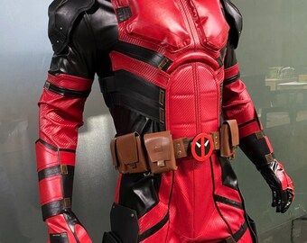 Deadpool and Wolverine SAMURAI Costume Cosplay Suit Wade Wilson Outfit