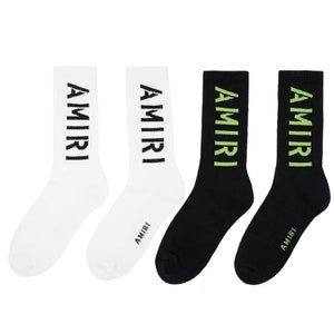 Casual Amiri T-Shirt, Vintage Amiri Logo Print Shirt Tee, AMIRI Beach Shirt, Fashion Hip Hop AMIRI Sweatshirt Hoodie Short Sleeve AM23J Socks [Sold out]