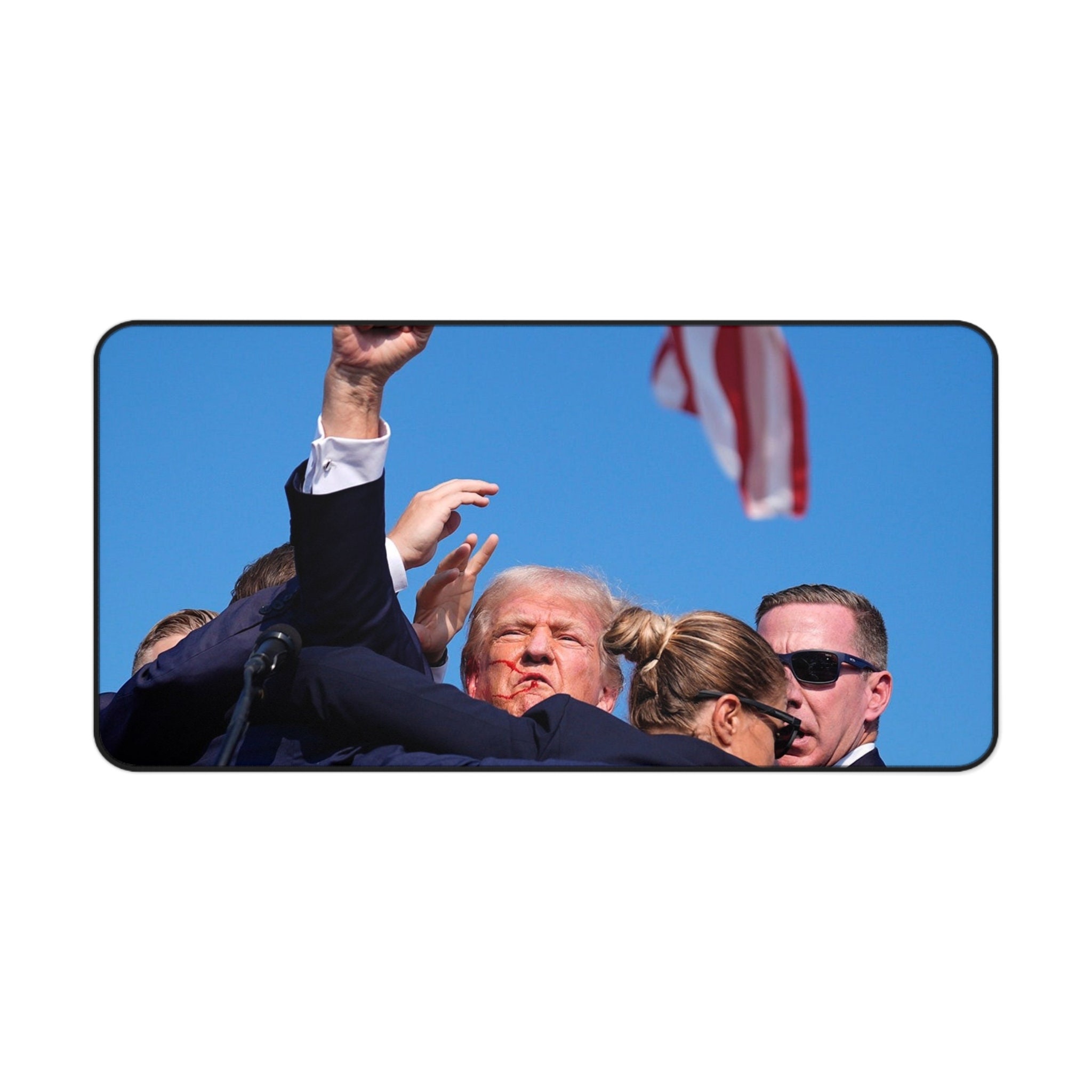 Donald Trump Rally Desk Mat 2024 MAGA Desk Mat Republican Gifts - Etsy