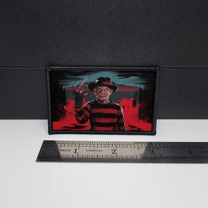Horror Movie Inspired Morale Patch Custom Tactical Freddy 2x3 inch