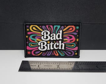 Bad Bitch Meme Funny Morale Patch Tactical 2x3 inch