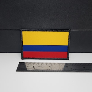 Colombiaanse vlag moreel patch Aangepaste tactische patch 2 x 3 inch Colombia-patch