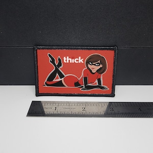 Thick&lt;3 Anime Girl Morale Patch Custom Tactical (Elastic girl inspired)