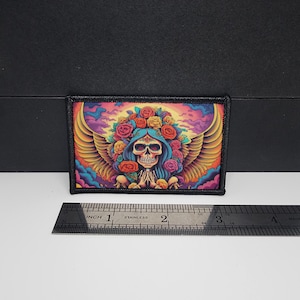 Parche de moral táctica Dia De Los Muertos 2x3