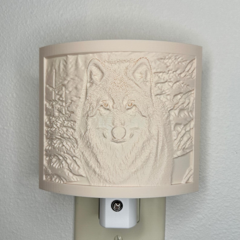 MicatCollections Wolf Night Light - Thumbnail 3