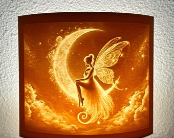 Fairy on the Moon Night Light