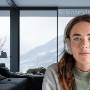 Winter Snowy Mountain 04 | Snowy Zoom background | Virtual Meeting background | Winter Background  | Teams Background
