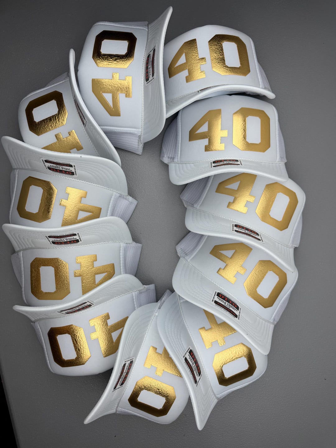 40th Birthday Party Trucker Hats, 40 Crew Hats, Birthday Squad Hats ...