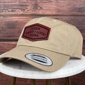 Aangepaste klassieke hoed, aangepaste logo-hoed, klassieke papa-hoed, aangepaste lederen patch-hoed, lederen patch-hoed, aangepaste bulkhoed, honkbalhoed