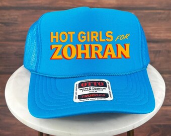 Ragazze calde per cappello Zohran, cappello da camionista Zohran Mamdani, cappello elettorale di New York, cappello di supporto Zohran, cappello dei democratici, cappello Mamdani per Nyc, sindaco Zohran