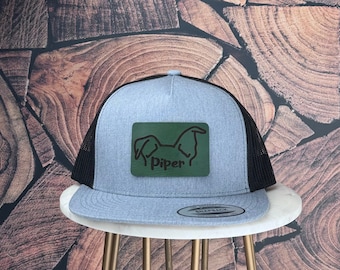 Custom Dog Hat, Dog Mom Hat, Dog Lovers Hat, Custom Dog Ears Hat, Custom Puppy Hat, Dog Mama Gift, Dog Dad Gift, Dog Trucker Hat, New Puppy
