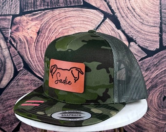 Custom Dog Hat, Dog Mom Hat, Dog Lovers Hat, Custom Dog Ears Hat, Custom Puppy Hat, Dog Mama Gift, Dog Dad Gift, Dog Trucker Hat, New Puppy