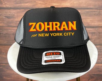 Cappello Zohran per Nyc, Cappello camionista Zohran Mamdani, Cappello elettorale Nyc, Cappello Zohran di supporto, Cappello democratico, Cappello Mamdani per Nyc, Cappello Zohran sindaco