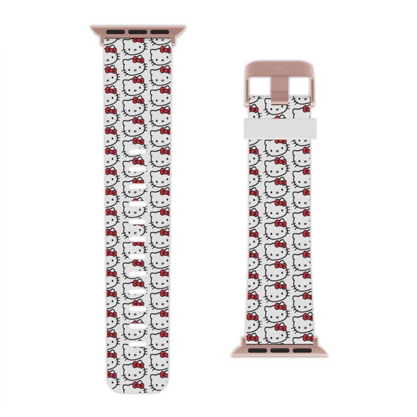 Women's Watch Band for Apple Watch, Hellokitty GiftIdea