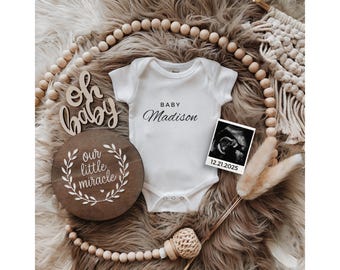 boho pregnancy announcement digital pregnancy reveal editable boho baby reveal template social media baby announcement boho gender neutral