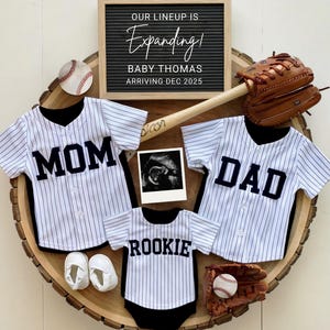 baseball pregnancy announcement digital baby announcement editable template boy gender reveal sports pregnancy announcement rookie baby
