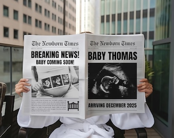 Newspaper Pregnancy Announcement Newspaper Baby Pregnancy Announcement Template Newspaper Announcing Pregnancy Announcement Newspaper Baby