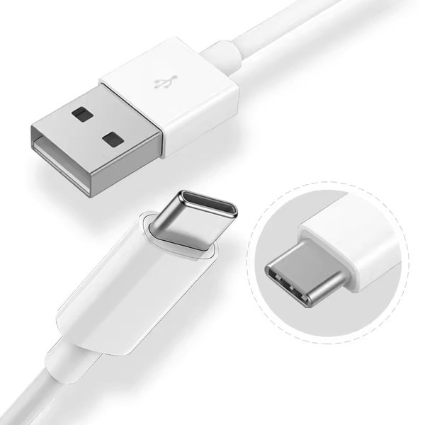 USB C Cable, 3A Type-C Braided USB A to USB C Fast Charging for Phones or Cable for Mechanical Keyboard, Mouse