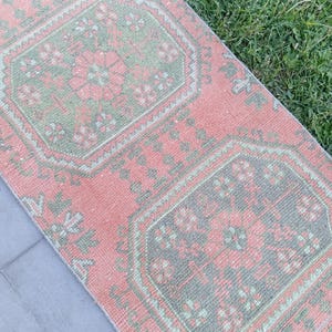 2x20 Rug,Vintage Runner,Corridor Rug,Stair Runner,Entryway Rugs,Home Decore Rug,Longe Runner, 2.1x20 feet Tax Free USA