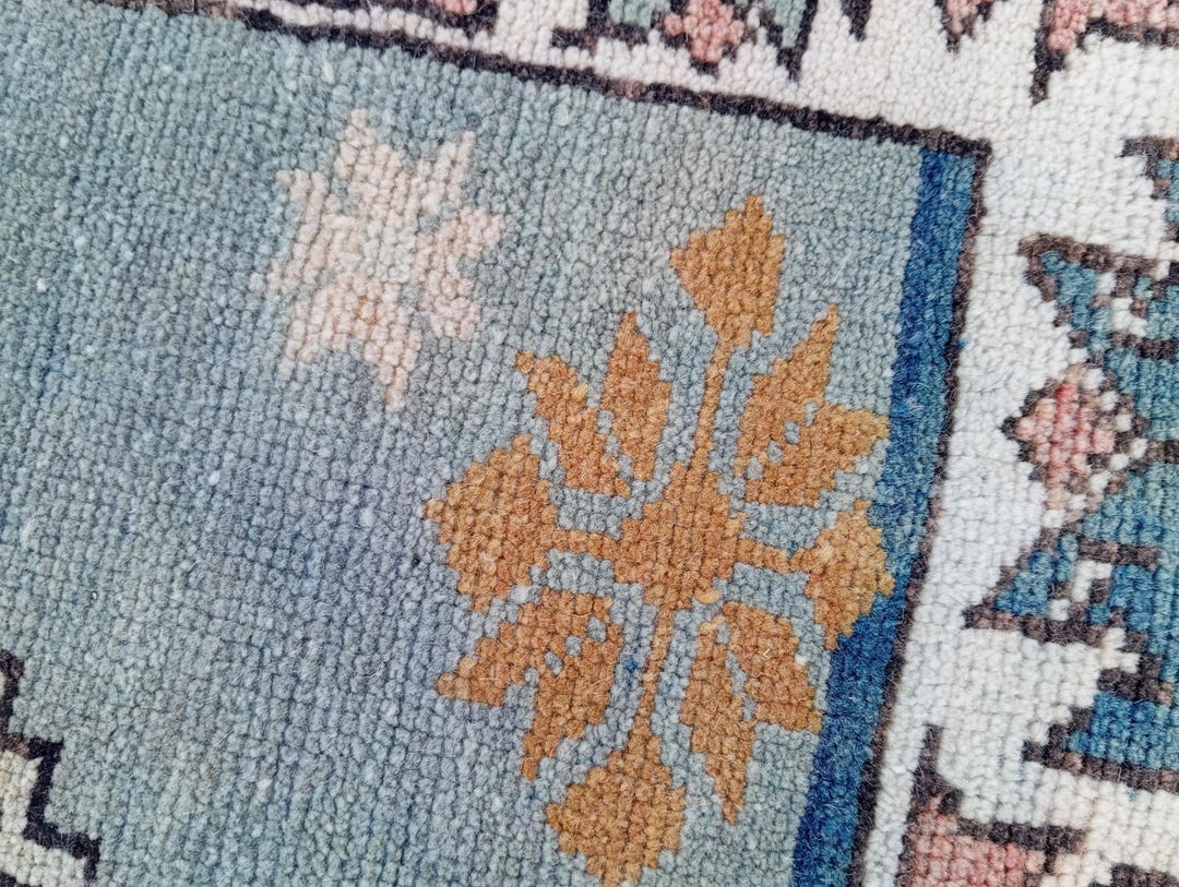 3x4 Rug, Antique 3x4 Malayer Rug, Heriz Rug 3x4 Vintage, Dark Oriental ...