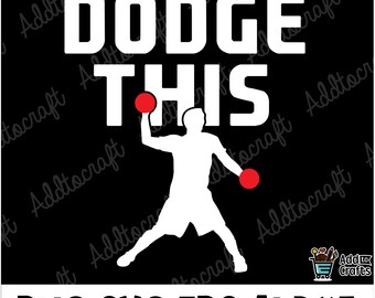 Dodge This Funny art Dodgeball clip art, Dodgeball cut file, Dodgeball svg, Dodgeball sports svg, Dodgeball png, Dodgeball silhouette