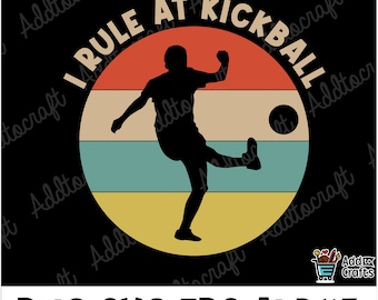 I Rule At kickball kickball svg, kickball png, kickballclipart, kickball eps, kickball retro,kickball graphics,svg file for cricut