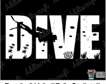 Ocean Dive, Diving svg,Scuba Diver svg, Swimming svg, Diving Silhouette, Scuba Diving clipart, Snorkeling svg, Scuba svg