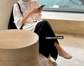 Rubber Jelly Flats: Women's Trendy Shoes