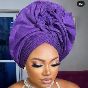 Aso oke auto gele, African hat, bridal head gear, wedding guest head wrap designs, Aso oke clothing, Aso oke fabric, Aso oke design