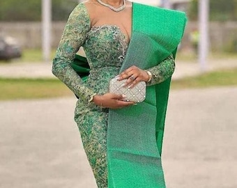 Vestido de novia africano, vestido de compromiso africano, vestido de compromiso, moda de encaje, VESTIDO DE ENCAJE, ropa de mujer, ropa africana para mujer