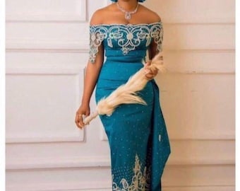 african attire dresses with lace African Lace Dress