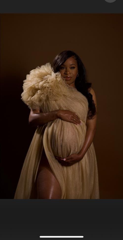 Brown Maternity Shoot Dress - Etsy