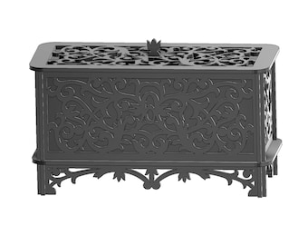 Laser Cut Trinket Box – Keepsake, Stash, or Storage Box | CNC & SVG Digital Files