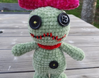 Souillon (Lilo et Stitch) en peluche fait main au crochet