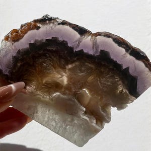 Cube Pryite in Fluorite Slab – Rare Collector Mineral with Metallic Shine – Root Chakra Crystal, Gift for Him Her, Office Decor