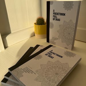 Pequeño libro con 52 súplicas para la vida diaria / Un libro de bolsillo lleno de súplicas / Recuerdos de boda