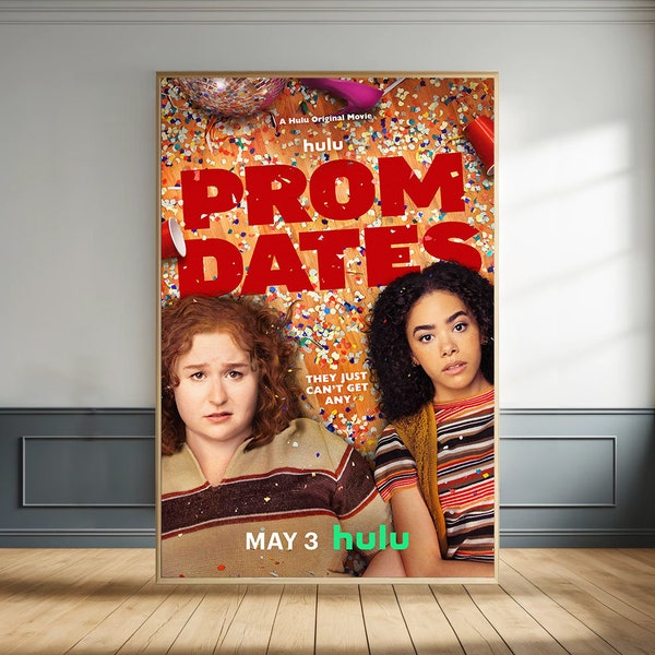 Prom Dates Movie Poster - Canvas Poster - Living Room Decor - Wall Art - Gift Poster - Home Decor - Film Print - Unframed