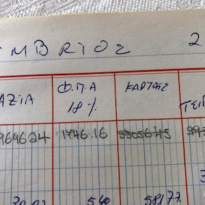 Páginas de libro de contabilidad antiguas, 25 documentos antiguos para diarios basura, collages, diarios artísticos, manualidades, proyectos de bricolaje, inserciones de páginas, álbumes de recortes