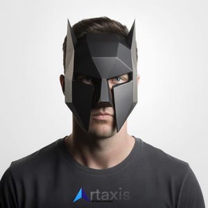 3D-utskrivbar Halloween-rävmask: DIY lågpoly Pepakura-pappersmall för kostymer
