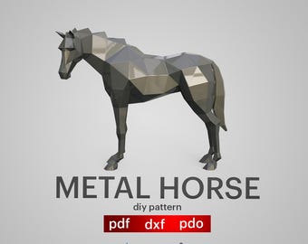 HORSE 油絵アート Amazon.co.jp: AZAVY ART、24 x 36インチ パレットナイフ モダン