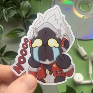 Billy Zenless Zone Zero Sticker, Billy Kid Vinyl Sticker, ZZZ Billy Sticker, ZZZ Sticker, Billy ZZZ, Billy Kid zzz, Gaming Stickers