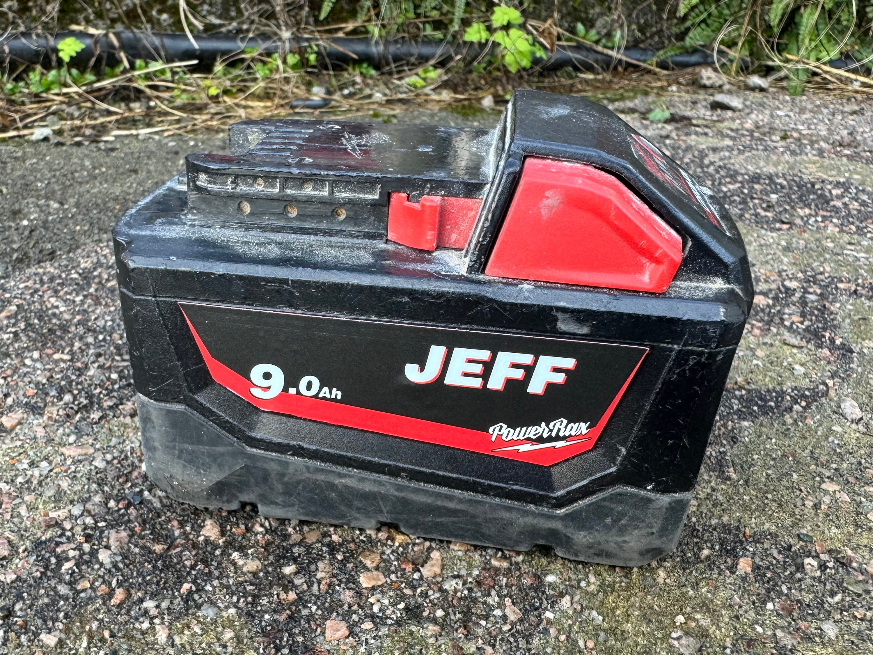 Personalised Power Tool Battery Stickers Compatible With Milwaukee 18V ...