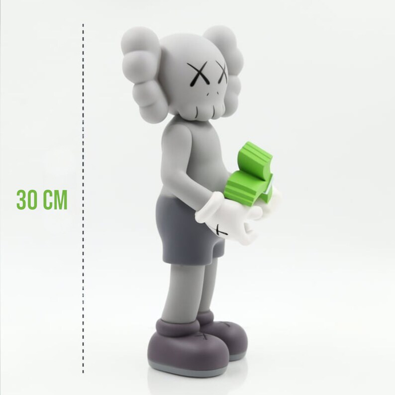 Inspiré de la statue compteuse d'argent KAWS Déco art moderne Figurine Hypebeast Bureau et décoration d'intérieur Idée cadeau parfaite image 10