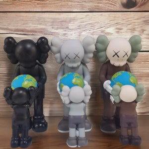 KAWS The Promise Figur Replik KAWS Figur Hypebeast Decor Bear Brick Style Moderne KAWS Statue und Dekorationsstück Bild 4