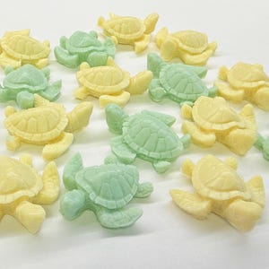 Personalized mini turtle soap/baptism/communion/wedding/birth/confirmation/