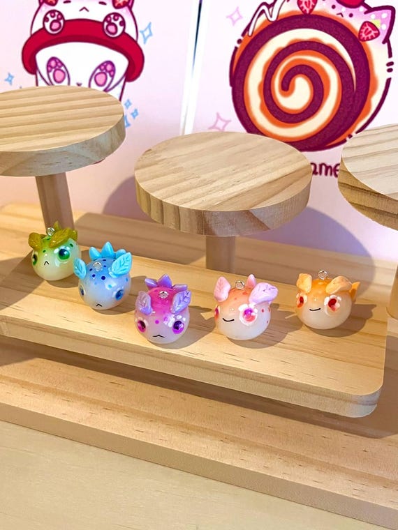 Fae Creatures Mystery Box – Handmade Clay Keychains & Desk Buddies, Surprise Kawaii Gifts