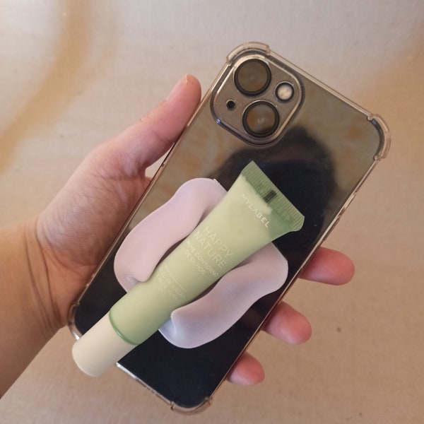 LipGloss holder - 3d printed - phone case - phone accessories - makeup stand