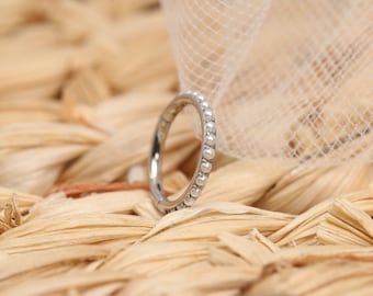 Pearl Split Ring /Hinged Seamless Clicker Hoop//Nose Ring /Septum Piercing Rings /Nose Jewelry Piercing//316L-Surgical-Steel