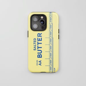Salted Butter Case | Funny Cases  | Compatible with iPhone 16, 15, 14, 13, 12, 11, Pro Max, Samsung Galaxy S23, S22, S21, S20 Ultra