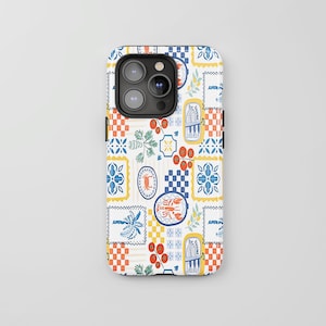 Sardine Phone Case Fisherman Aesthetic Italian Summer  for iPhone 17 16 15 14 13 12 11 Pro Max, Samsung Galaxy S23 S22 S21 S20 Ultra
